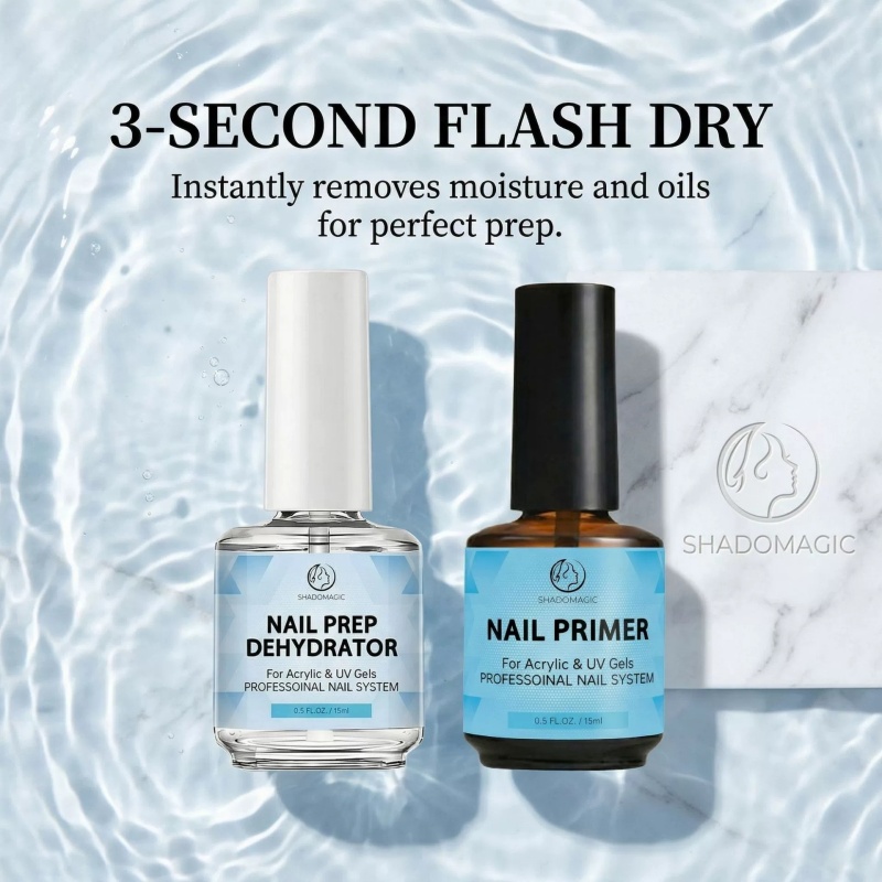 Nail Dehydrator Primer - 15 мл дегидратора для ногтей без