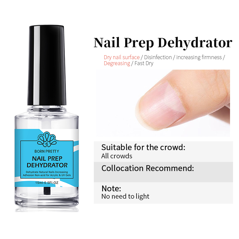 BORN PRETTY 15 мл Праймер для  – обзор и цена Nail Dehydrator Primer