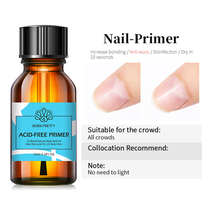 BORN PRETTY 15 мл Праймер для  – обзор и цена Nail Dehydrator Primer