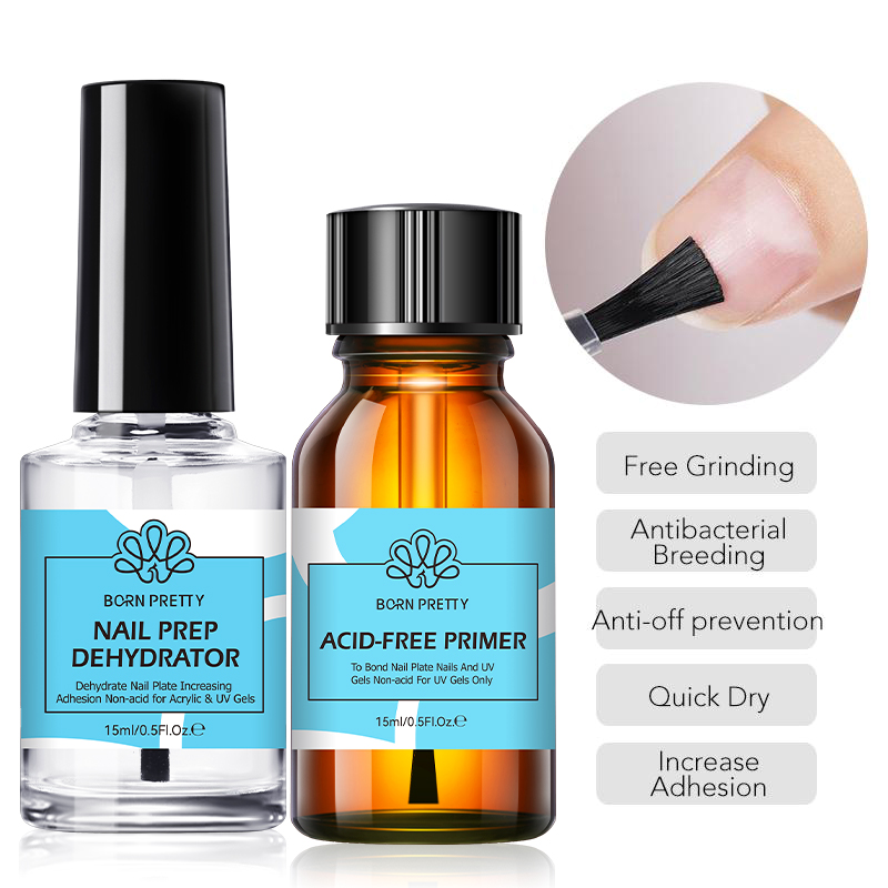 BORN PRETTY Праймер для ногтей – обзор и цена Nail Dehydrator Primer