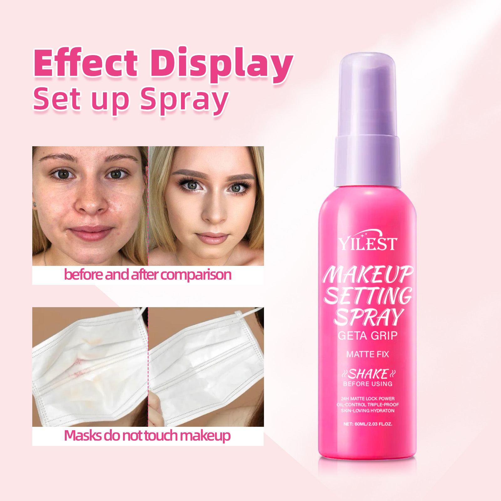 Матовый водостойкий спрей для  – обзор и цена Setting Spray