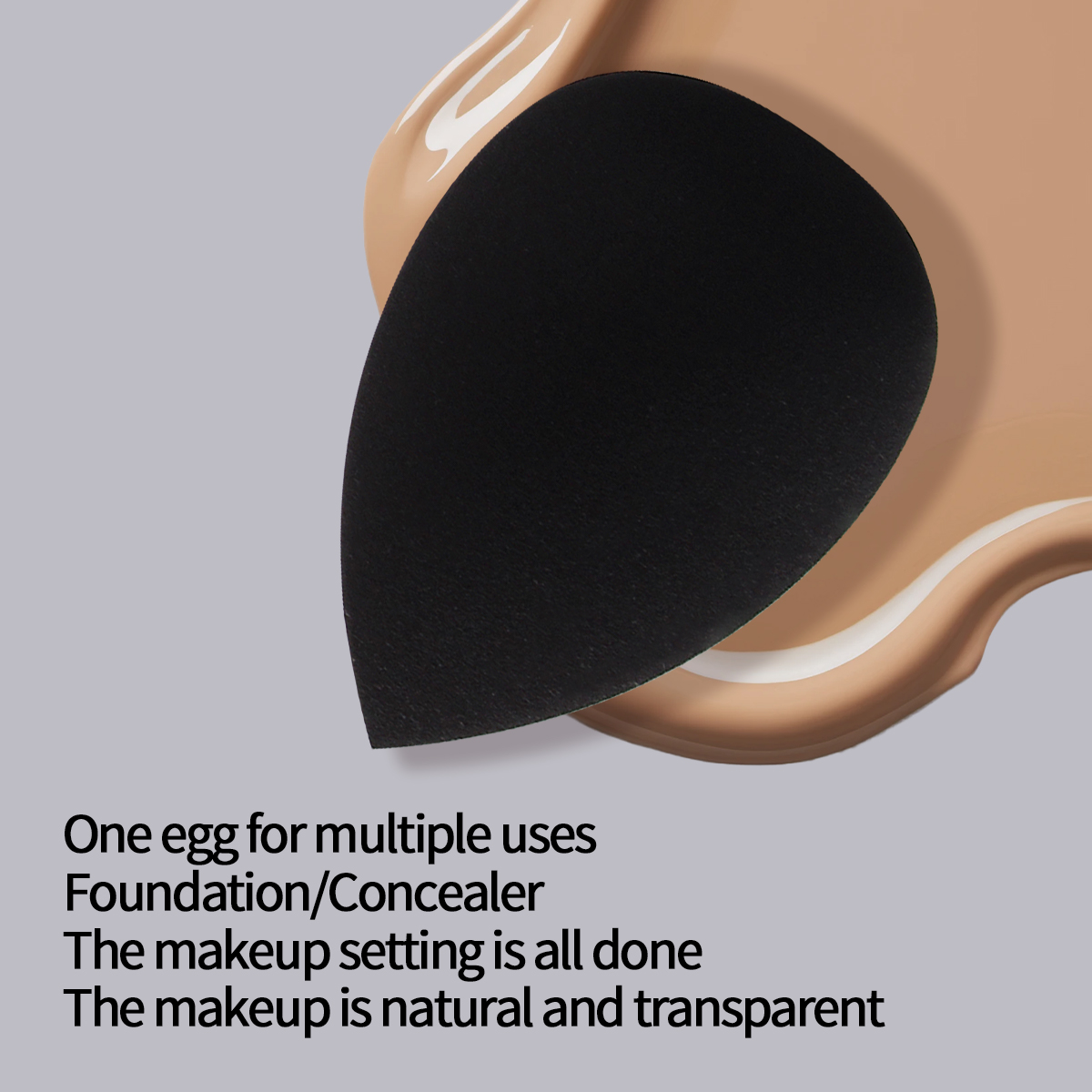Набор черных спонжей для макия – обзор и цена Beauty Makeup Egg