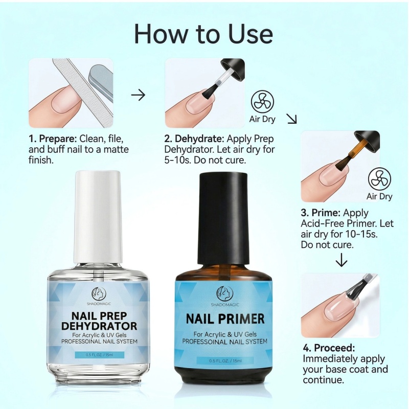 15 мл дегидратора для ногтей б – обзор и цена Nail Dehydrator Primer