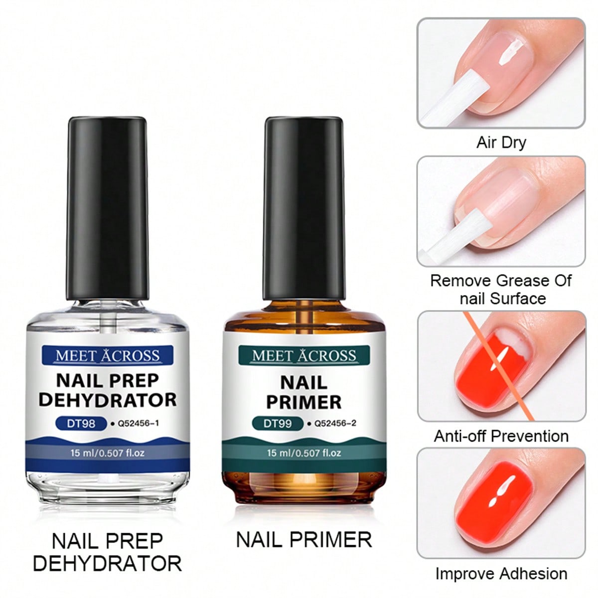 2 шт. по 15 мл: Праймер и дези – обзор и цена Nail Dehydrator Primer