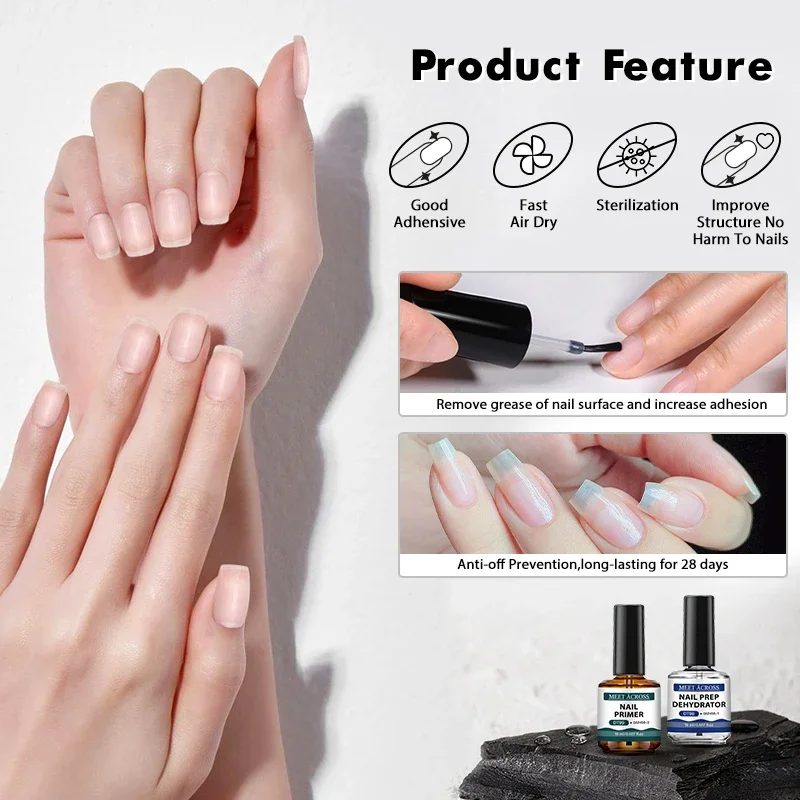 2 шт. по 15 мл: Праймер и дези – обзор и цена Nail Dehydrator Primer