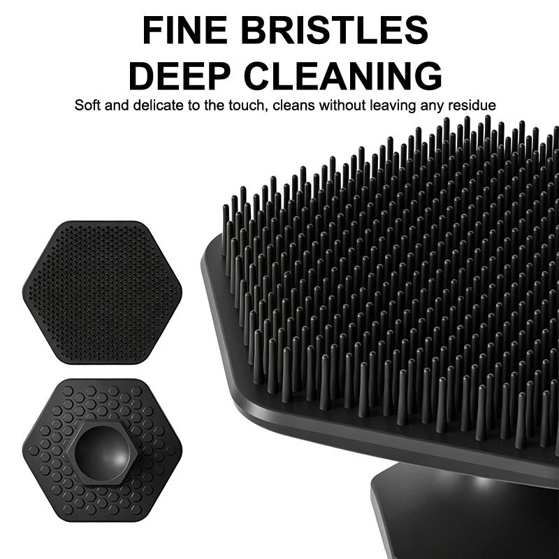 Силиконовая мини-щетка для глу – обзор и цена Electric Face Cleanser Brush